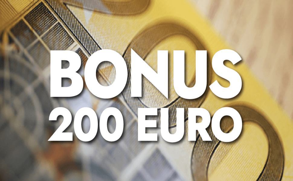 bonus 200 euro post fb