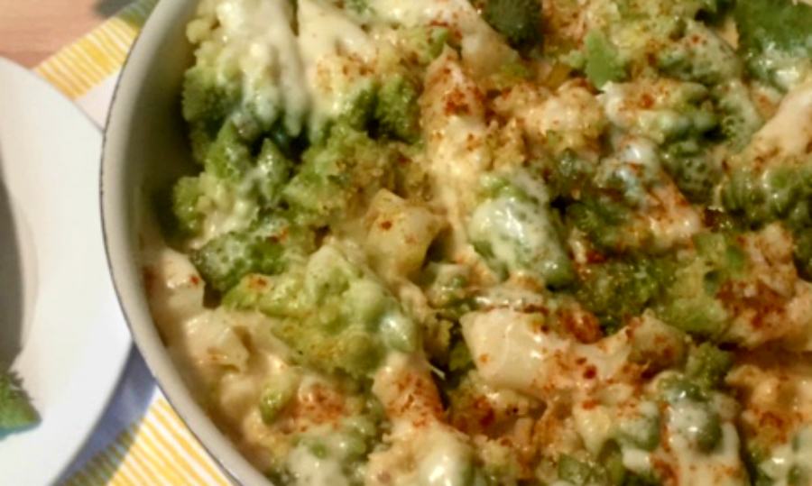 broccolo romanesco gratin