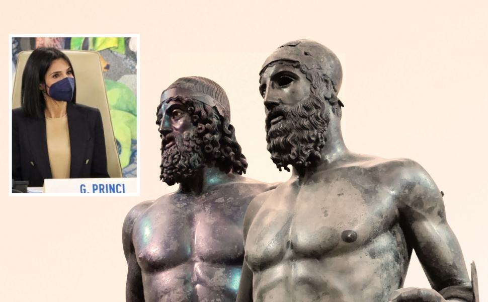 bronzi riace giusi princi regione calabria