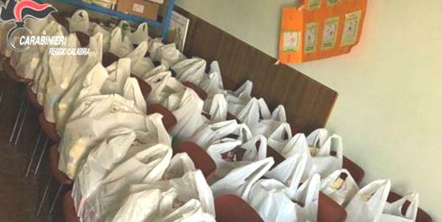 buste spesa carabinieri gallico