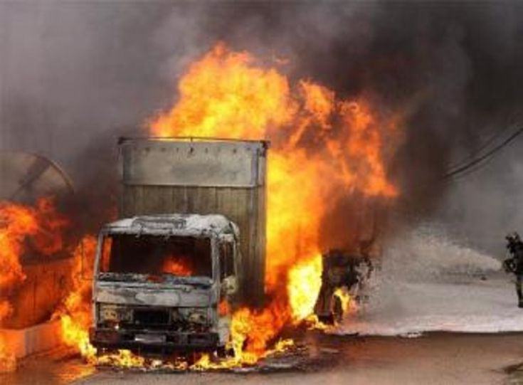 camion incendio