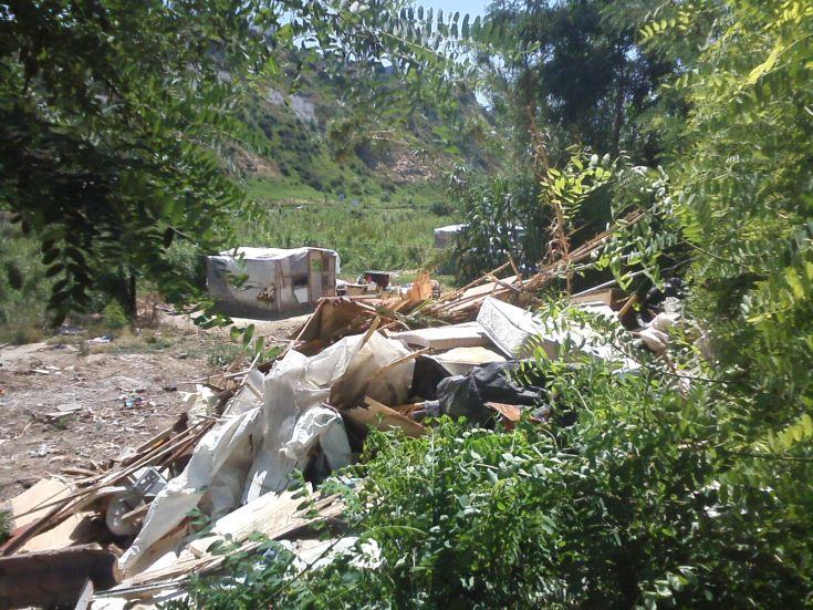 campo rom cosenza sgombero 3