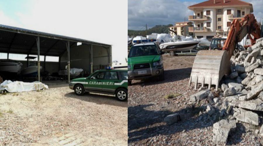 Abusivismo, capannone sequestrato demolito dal proprietario 51 capannone demolito strongoli marina