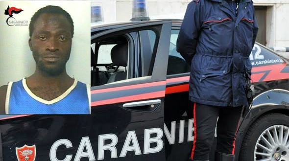 carabinieri arresto KEITA MAMADOU