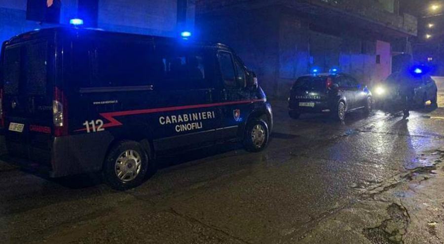 carabinieri blitz cinofili