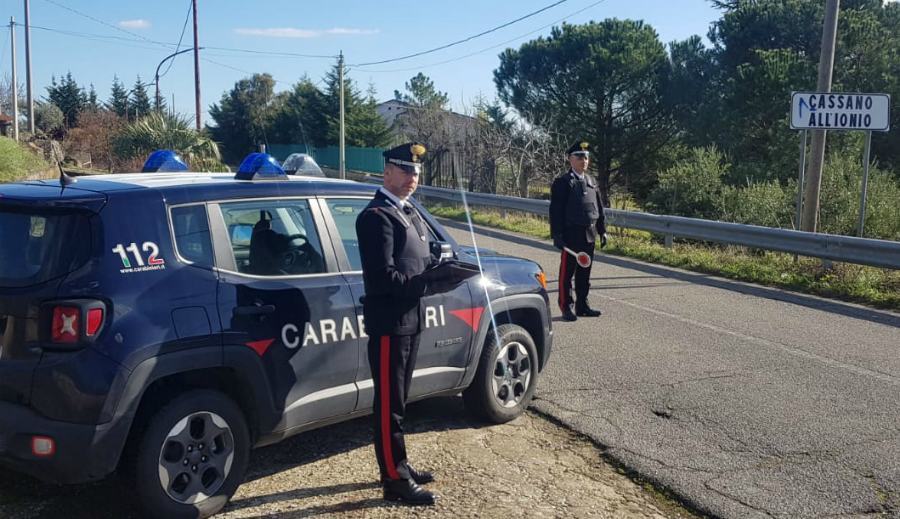 carabinieri cassano ionio