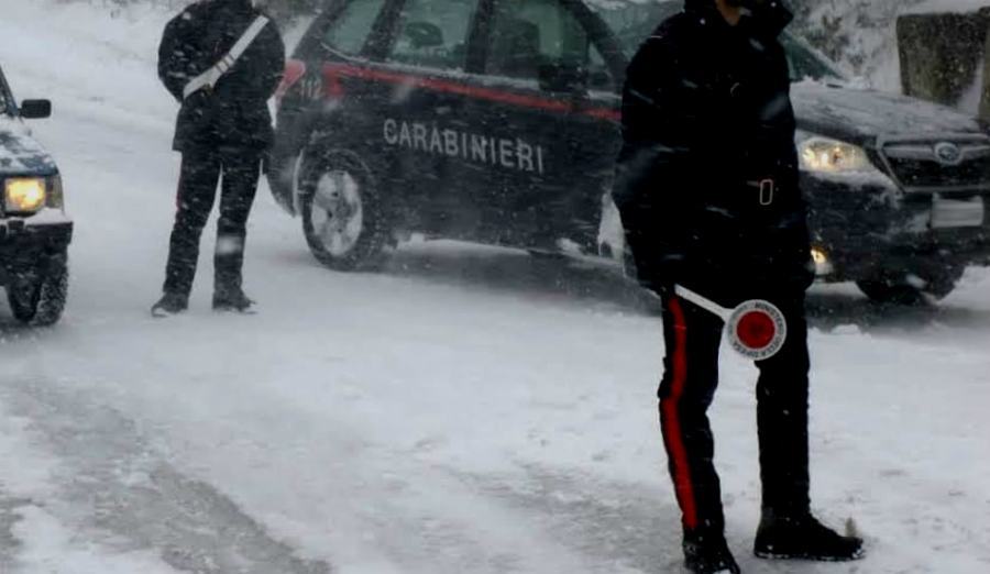 carabinieri controlli neve repertorio