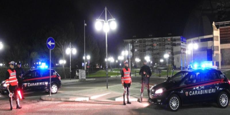 carabinieri controlli sera Rende 1