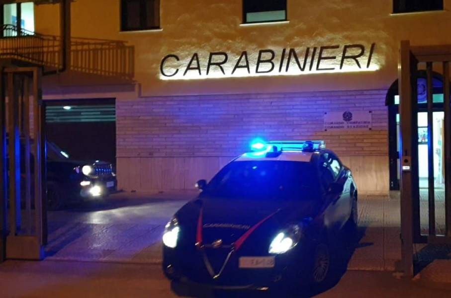 carabinieri corigliano sera