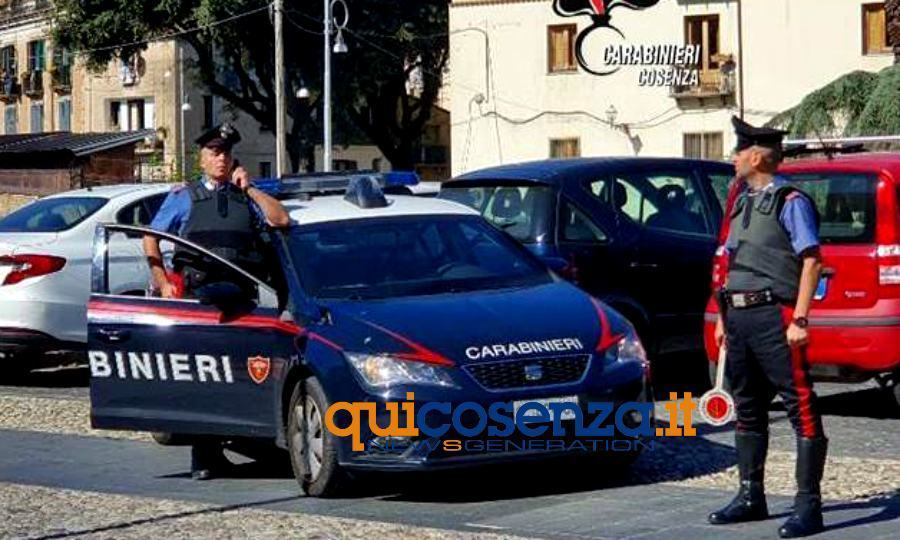 Colpo al bar "Jimmy Valentine" di Zumpano, arrestato il secondo rapinatore 51 carabinieri cosenza nucleo radiomobile