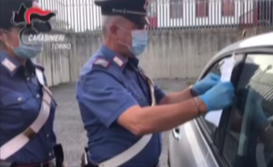 carabinieri di torino sequestro