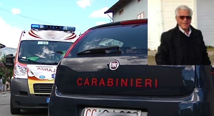 Precipita da un terrazzo, ex assessore muore sul colpo 51 carabinieri e ambulanza carmine valente