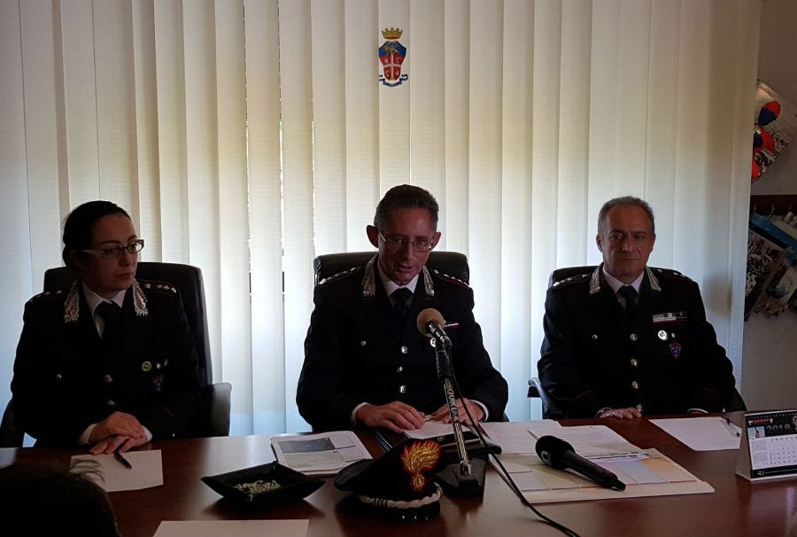 carabinieri forestali comandante regionale borrelli