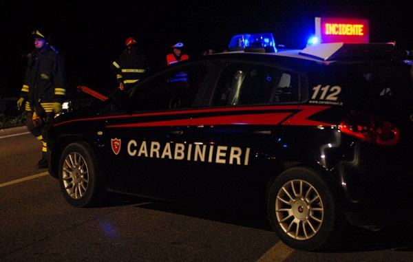 Incidenti stradali, 45enne muore nello scontro tra un furgone e un'auto 203 carabinieri incidente notte 1