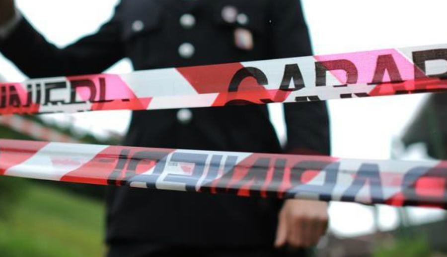 carabinieri luogo omicidio nastri