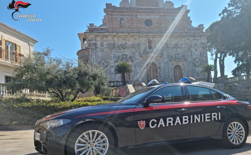 Montalto, si conoscono in rete ma dopo le avances lei lo rifiuta: arrestato per stalking 51 carabinieri montalto uffugo cs