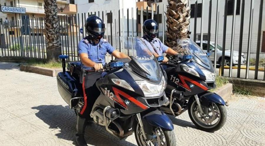 carabinieri motociclisti corigliano