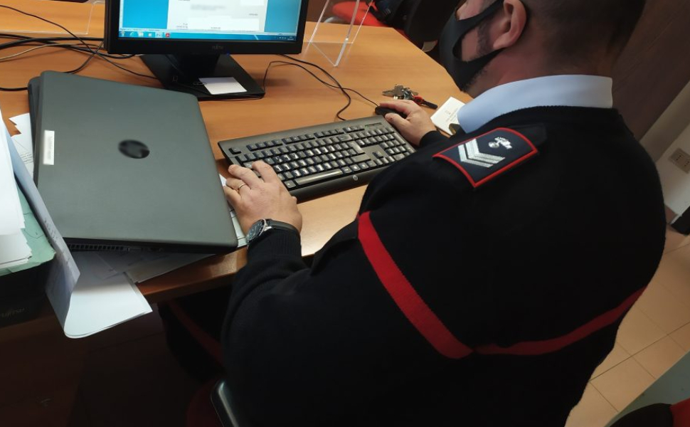 carabinieri pc truffa