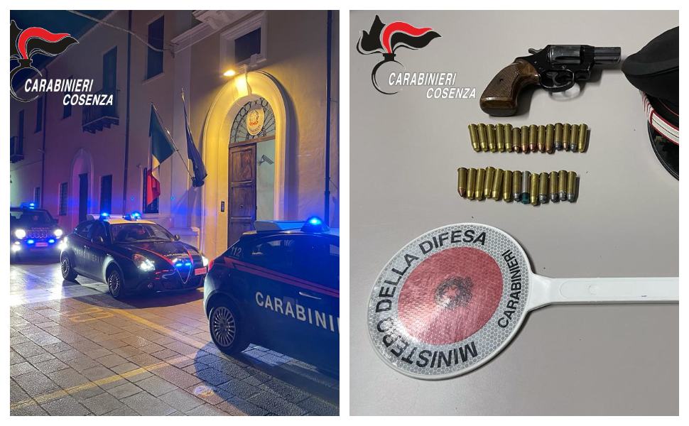 carabinieri pistola munizioni