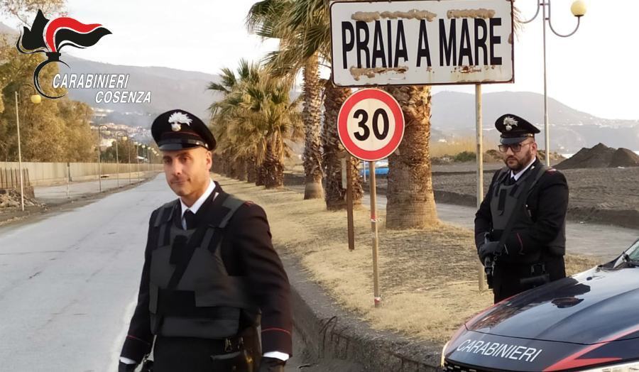 carabinieri praia a mare