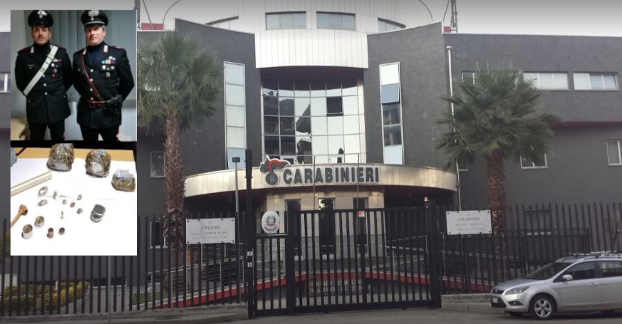 carabinieri rende sequestro marijuana