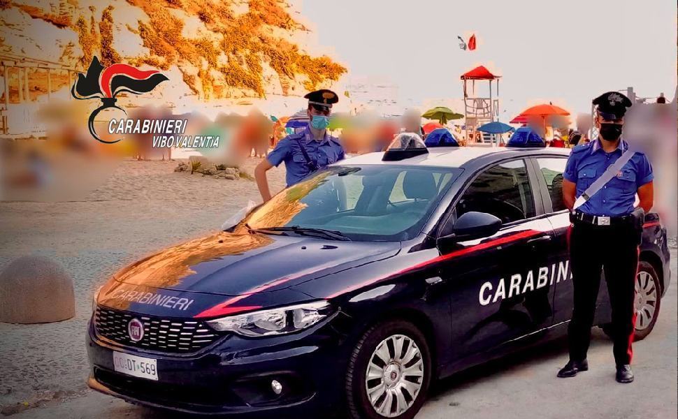 carabinieri spiaggia vibo 1