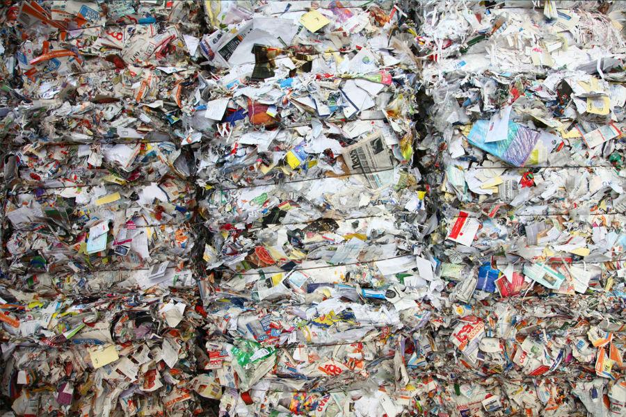 carta da macero raccolta riciclo Benfante