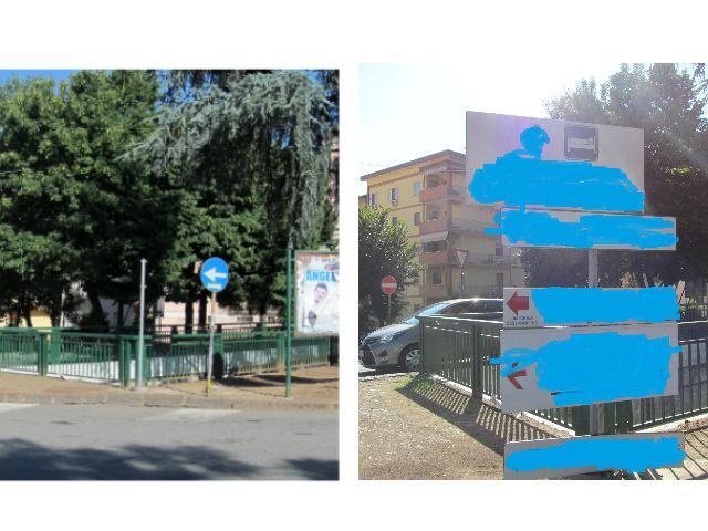 Abusivismo su suolo pubblico, rimossi cartelli promozionali con sanzioni per 10mila euro 194 cartellonistica