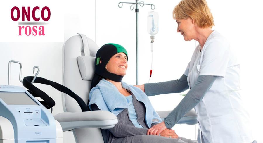 caschetto chemio oncorosa