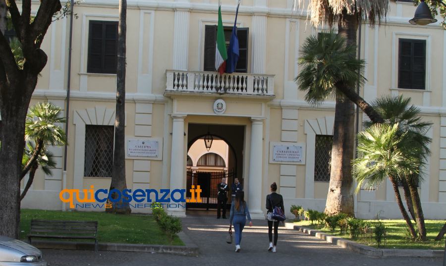 caserma carabinieri grippo cosenza