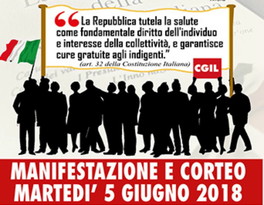 Diritto alla salute, Cgil in marcia per la città 74 cgil sanita5giugno