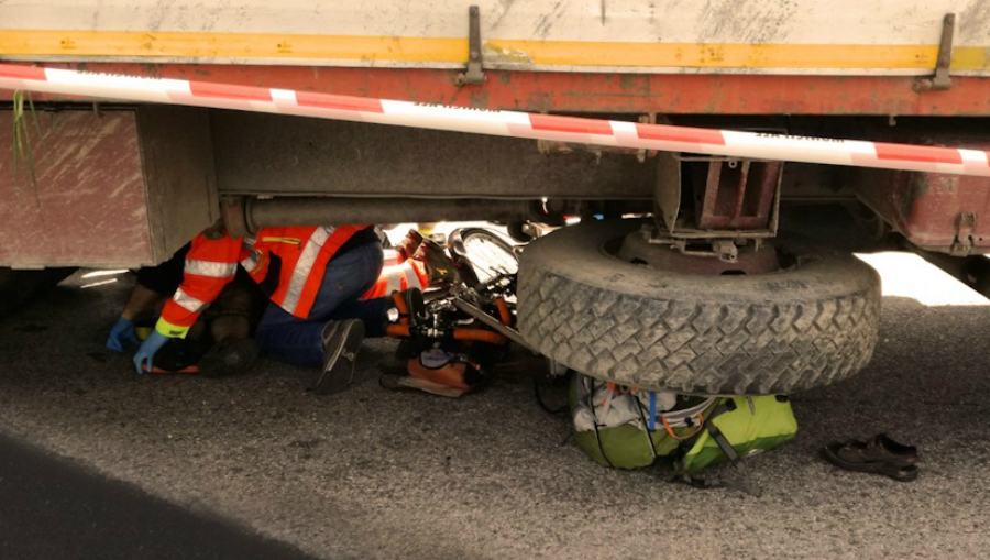 Grave incidente ad Amantea, ciclista travolto da un camion 51 ciclista investito amantea