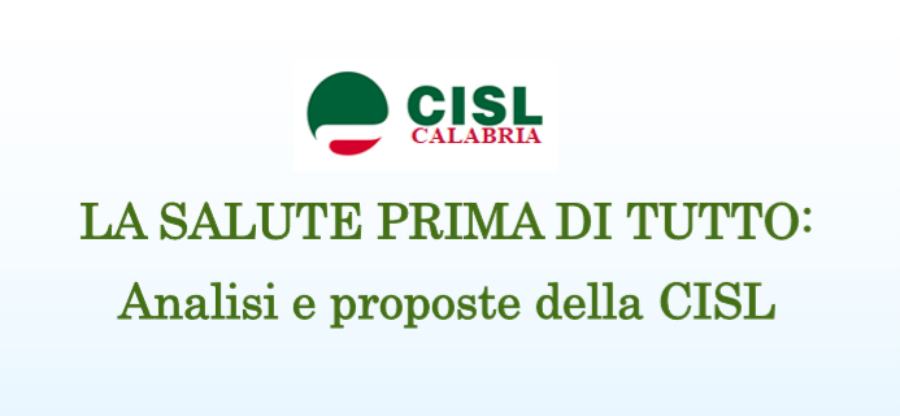 cisl salute prima tutto