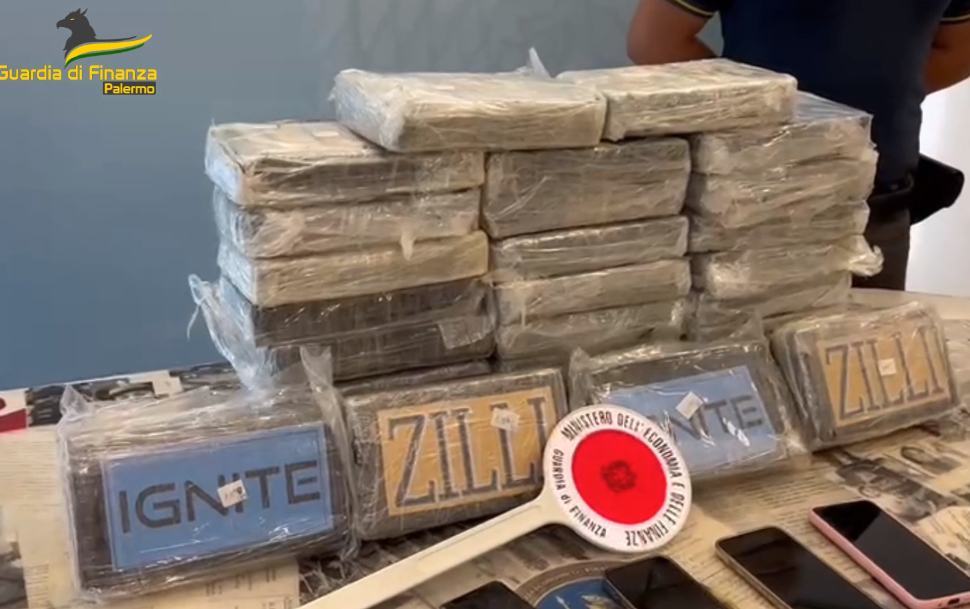 cocaina arresto palermo gdf1