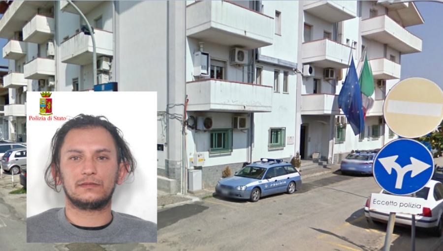Trovato con 90 grammi di droga nella giacca, pregiudicato in manette 53 commissariato polizia gioia tauro arresto FOTI