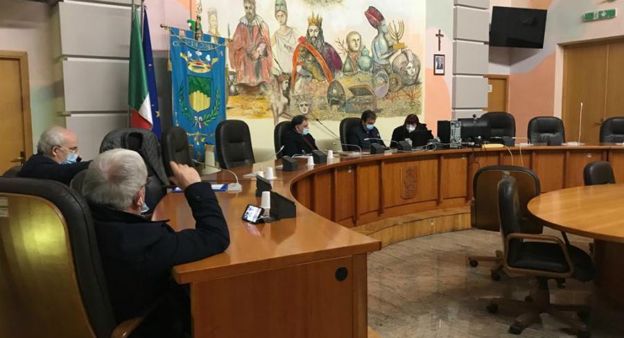 commissione sanita con Sindaco Occhiuto e Presidente Ordine dei medici Corcioni