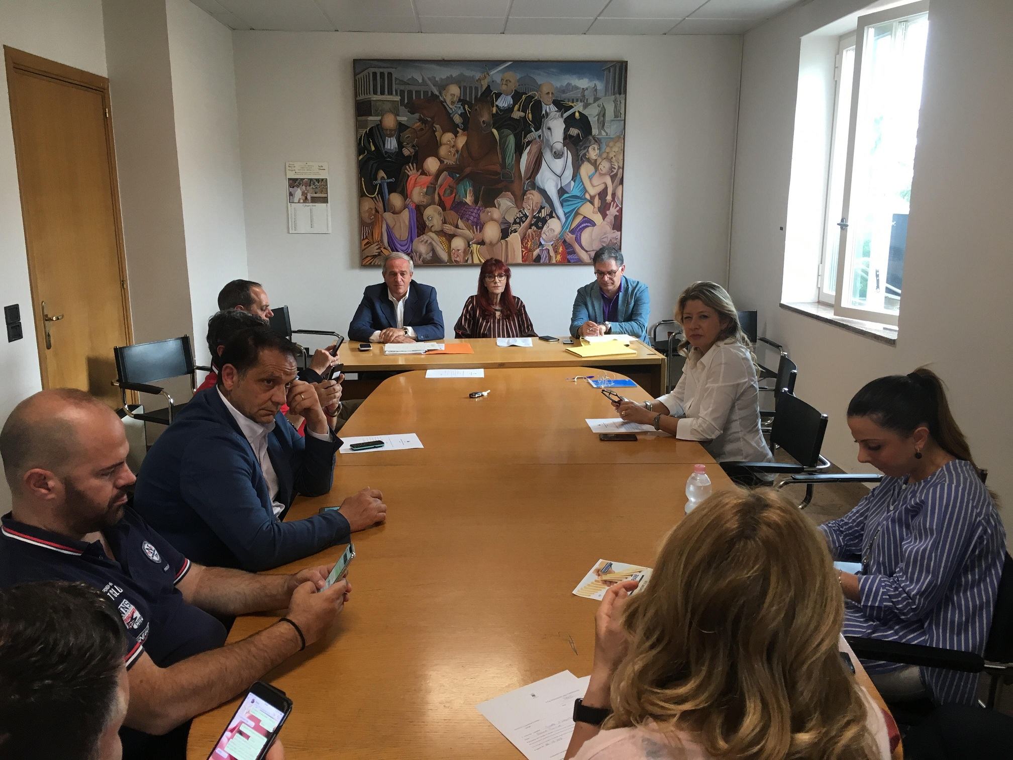 commissione sanita con il direttore dellAO Achille Gentile 3