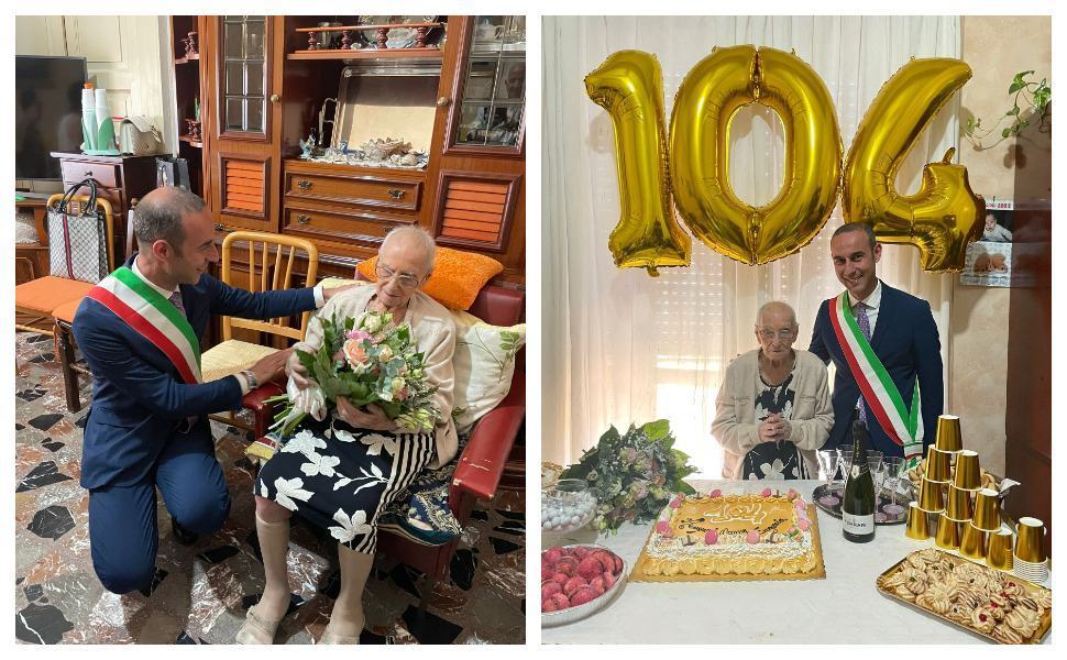 Cosenza, nonna Eugenia compie 104 anni. L'omaggio del Comune 51 compleanno nonna Eugenia