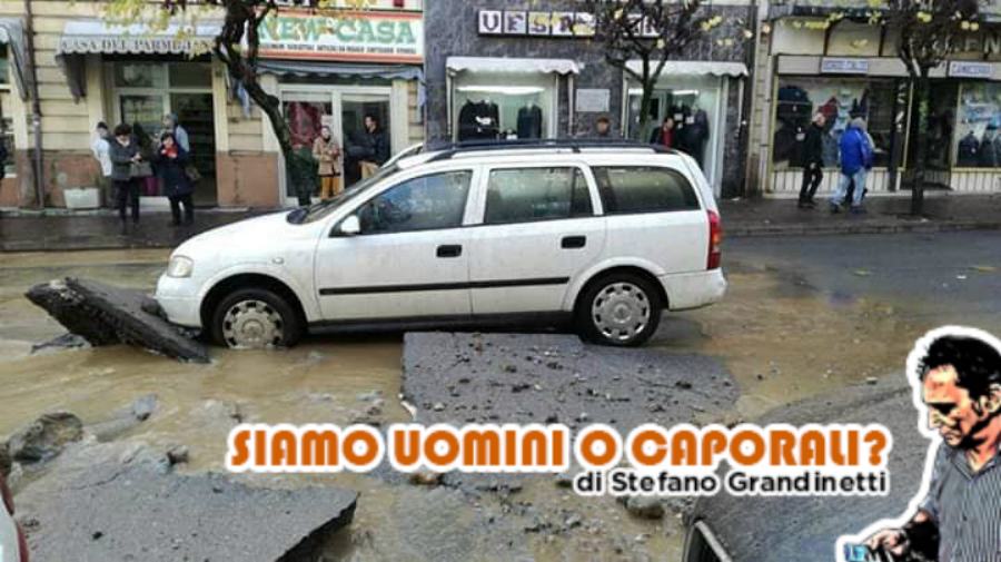 condotta acqua esplosa cosenza 4 grandinetti