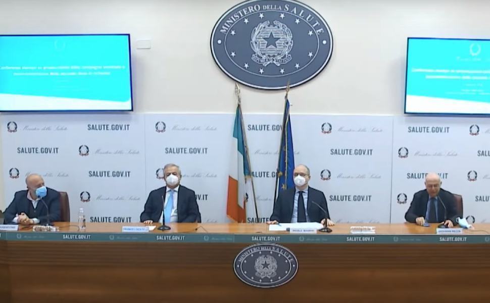 conferenza stampa iss 1
