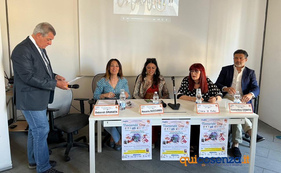 Sabato a Cosenza torna "Tremenda Day": musica, sport, teatro, arte e volontariato 51 conferenza stampa tremenda day 2022 03
