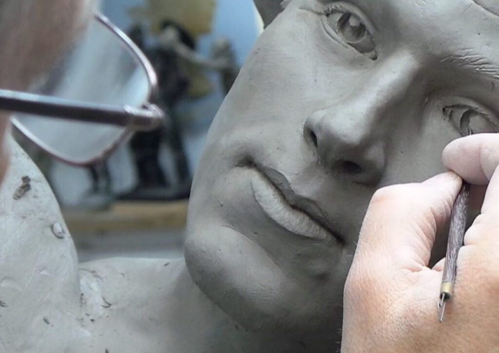 A Orsomarso il primo 'Simposio Internazionale di Scultura' 2 corso creta modellazione scultura labart ravenna 1200x850 1