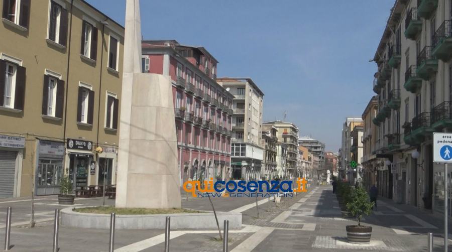 corso mazzini cosenza isola pedonale