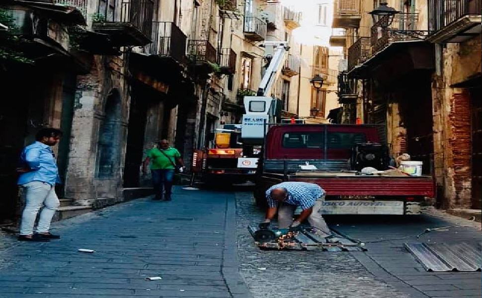 corso telesio lavori 1