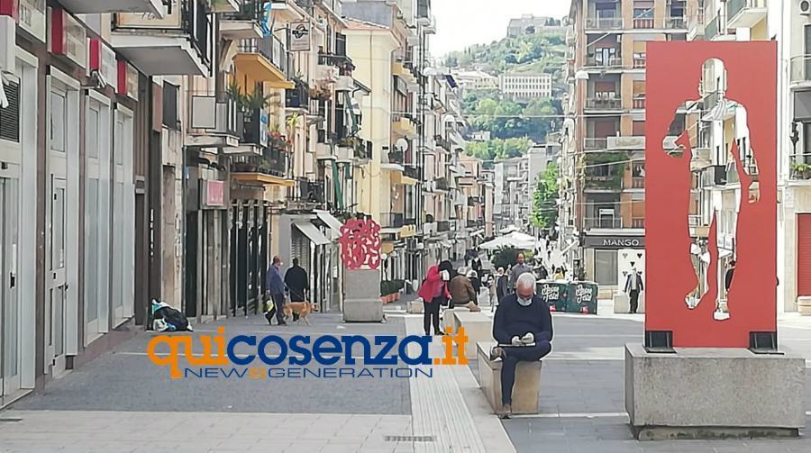 cosenza corso mazzini coronavirus 2