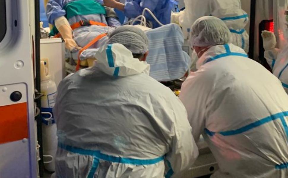 covid intervento ambulanza