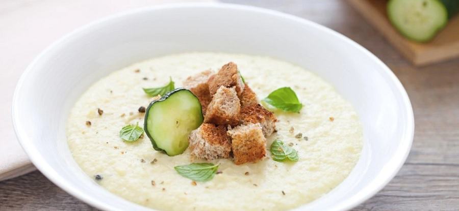 crema fredda cetrioli e patate