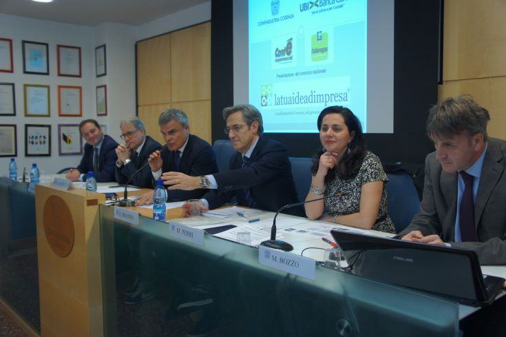 da sx Rugna Avantaggiato Mazzuca Branda Perri e Bozzo