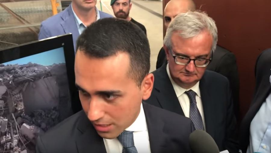 Di Maio nell'azienda di Nino De Masi, sotto scorta: "in 18 anni, il Governo non mi ha mai calcolato" 53 di maio de masi