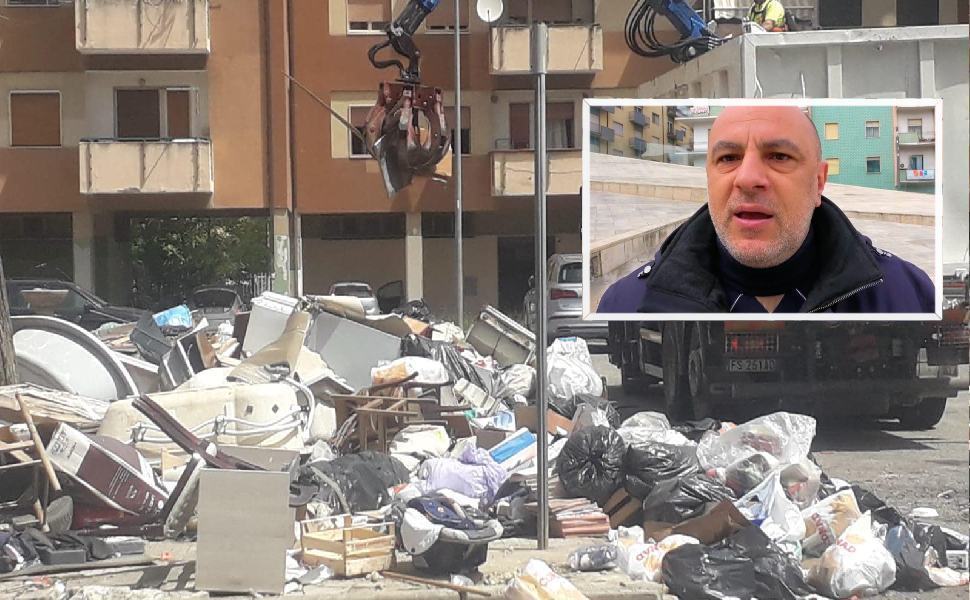 discarica a cielo aperto